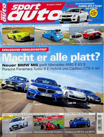 Deckblatt Sport Auto (05/2018)